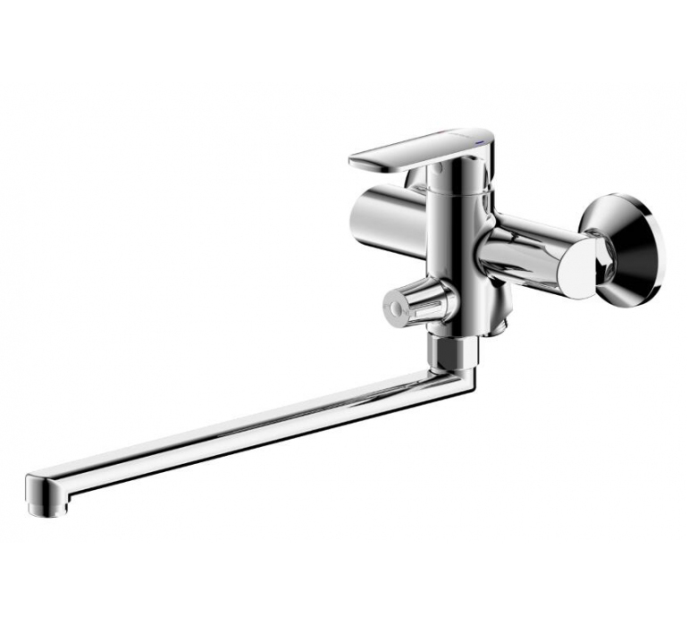 Смеситель для ванны Bravat Louise F6191183CP-01L-RUS универсальный Хром