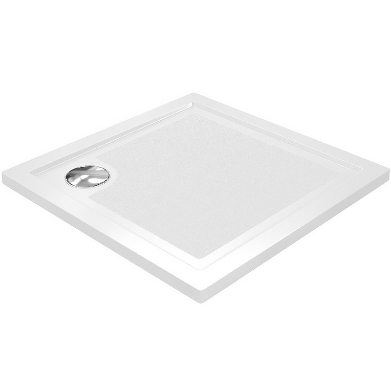 Душевой поддон из стеклопластика WasserKRAFT Salm 90x90 27T03 Белый глянец