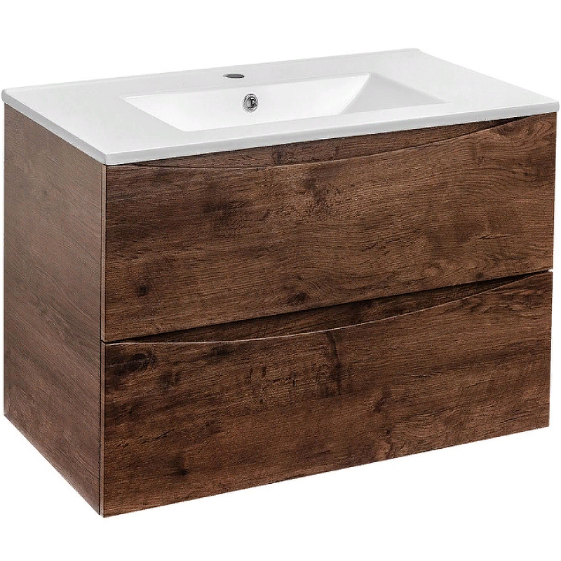 Тумба под раковину Vincea Mia 75 VMC-2MA750RW подвесная R.Wood