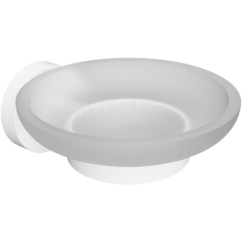 Мыльница Bemeta White 104108044 настенная Белая матовая
