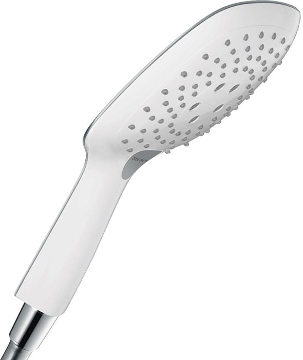 Ручной душ Hansgrohe Raindance Select E 150 3jet белый/хром 26550400