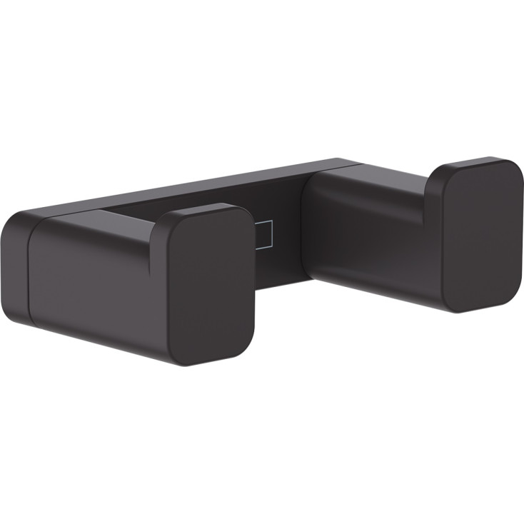 Двойной крючок Hansgrohe AddStoris 41755670 Черный матовый