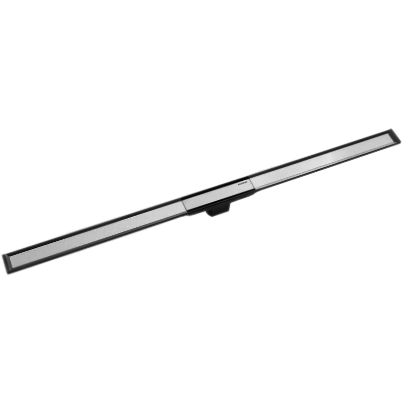 154.451.00.1 Дренажный канал Geberit CleanLine20: L=30-130см, чёрная нержавейка/нержавейка