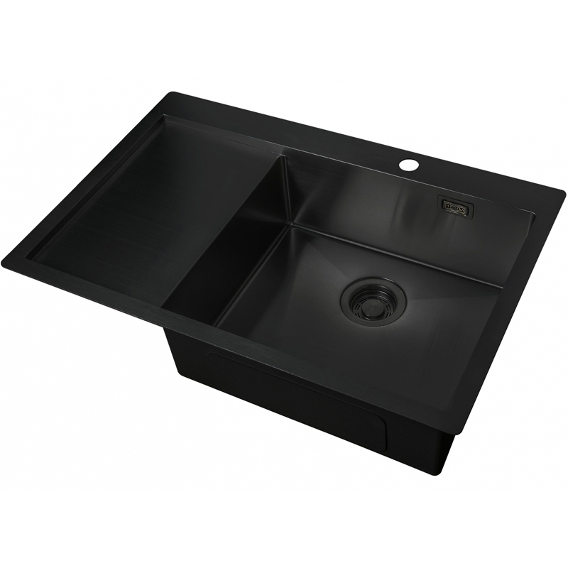 Кухонная мойка ZorG Light Grafit ZL R 780510-R GRAFIT Графит