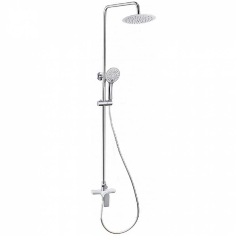 Душевая система Aquanet Arctic AF520-71-R-CW Хром Белый