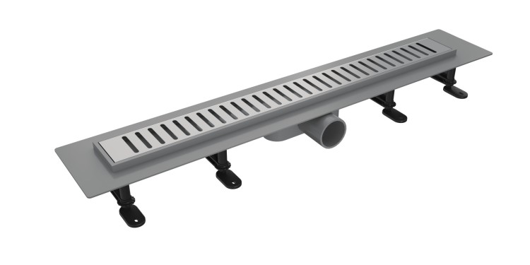 Дренажный канал Timo 60см с основой для плитки Smart (SM-PG60-LS40(DRY))