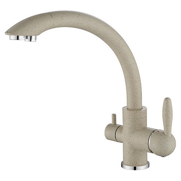 Смеситель для кухни Paulmark Essen Es213001-328 Бежевый