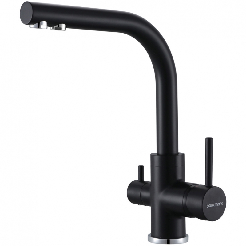 Смеситель для кухни Paulmark Essen Es213011-401TB Антрацит