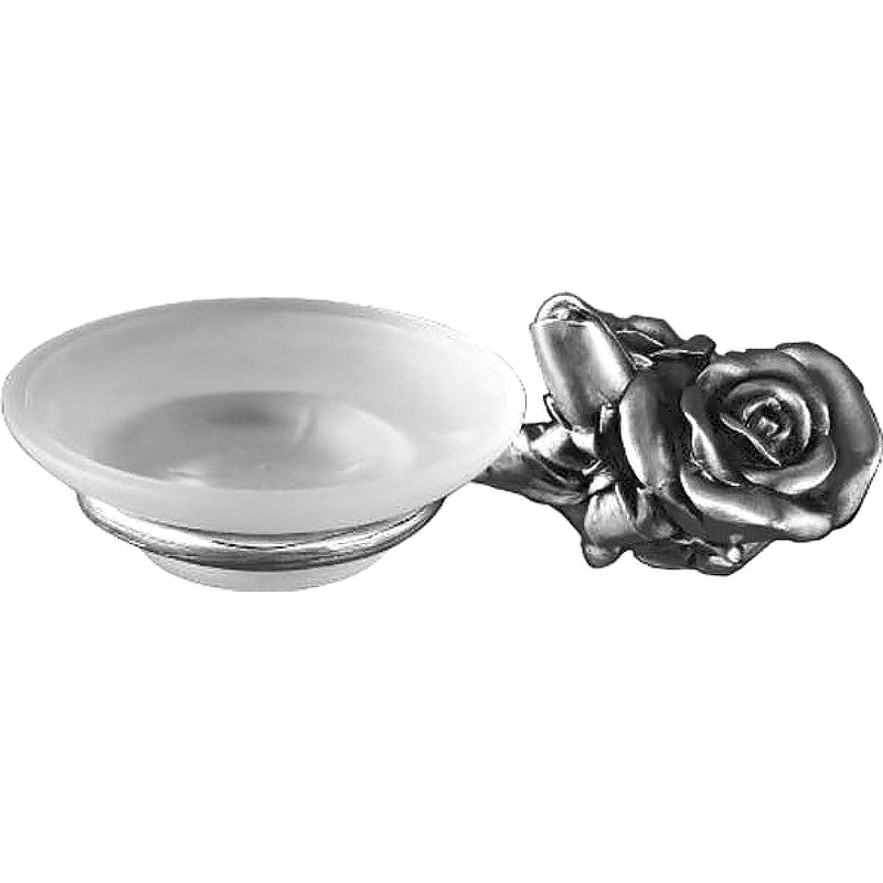 Мыльница Art&Max Rose AM-B-0915-T Серебро