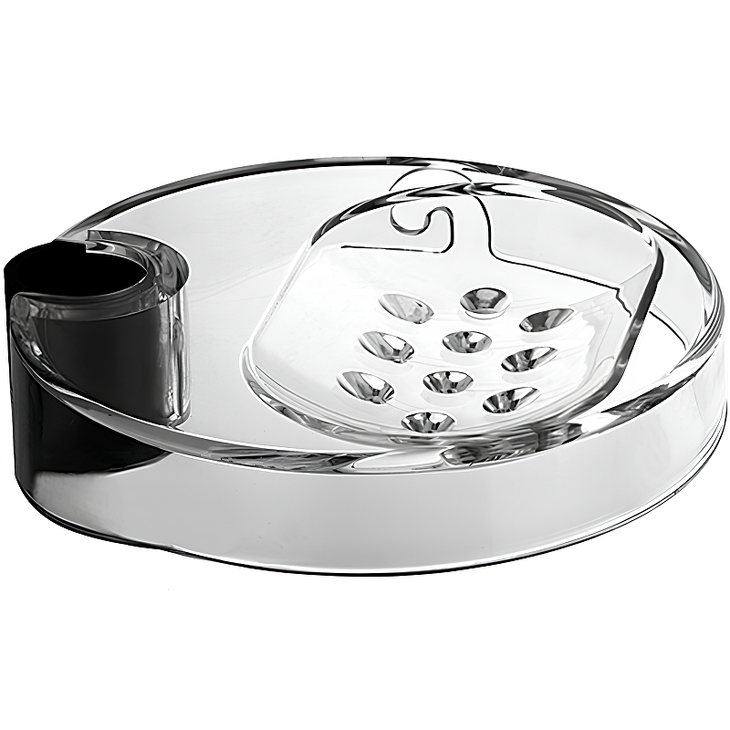 Мыльница Kludi Logo 6110121-00 прозрачная
