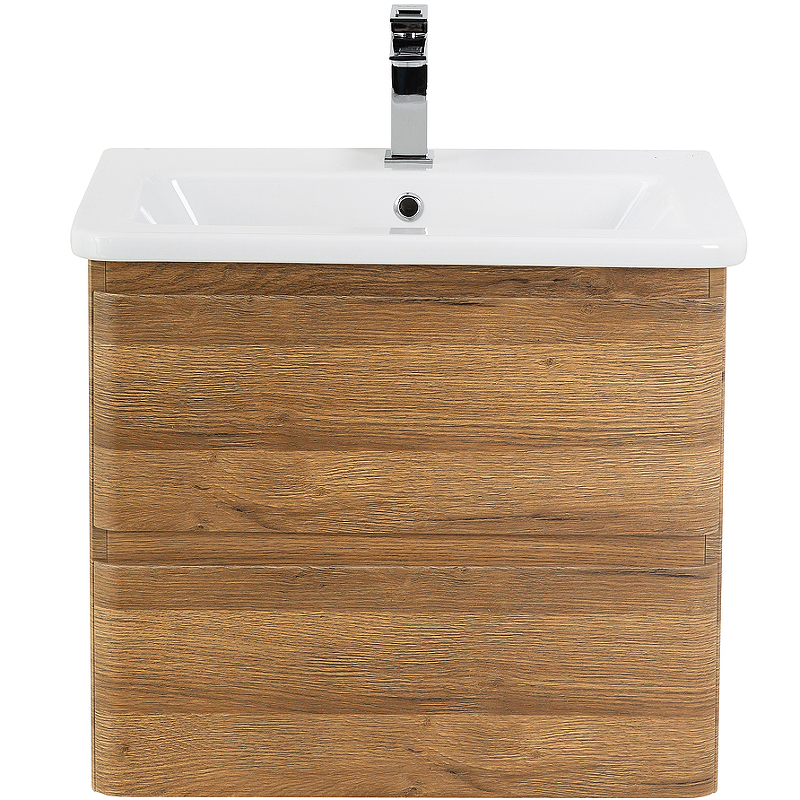 Тумба под раковину BelBagno 50 ALBANO-CER-500-2C-SO-RR подвесная Rovere Rustico