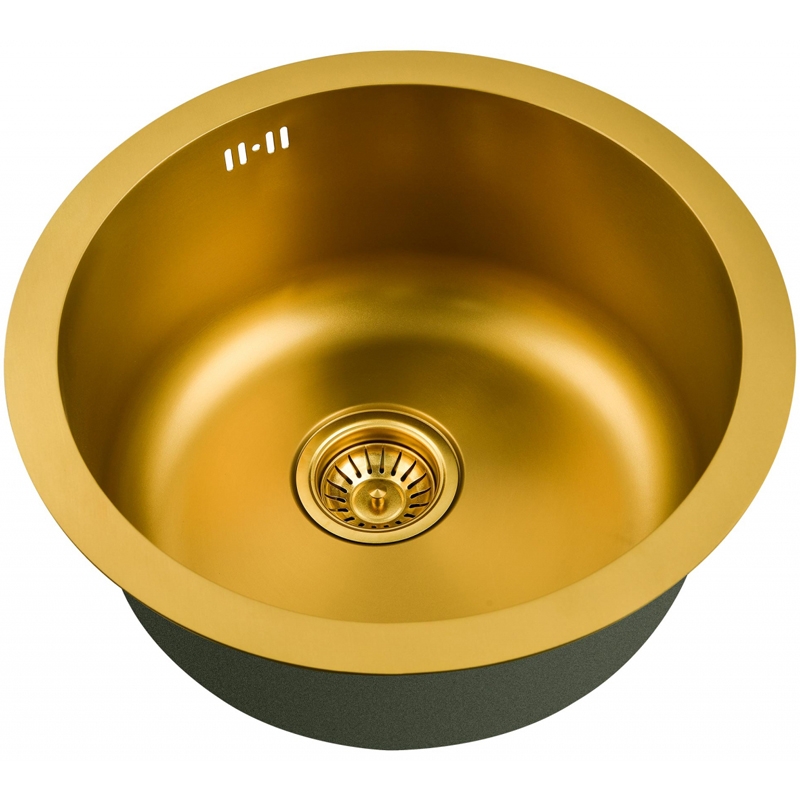 Кухонная мойка ZorG PVD Bronze SZR-500-BRONZE Бронза