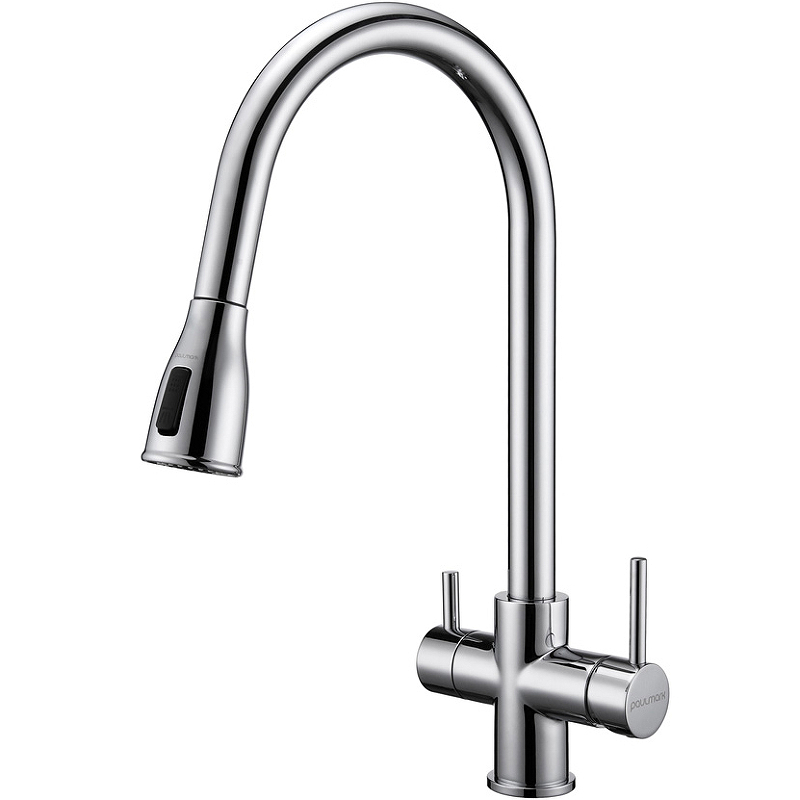 Смеситель для кухни Paulmark Lange La214212-CR Хром