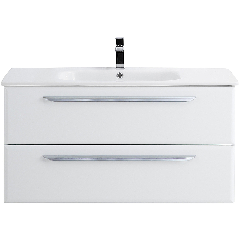 Тумба под раковину Cezares Eco-Cer 80 ECO-CER-800-2C-SO-BO подвесная Bianco Opaco