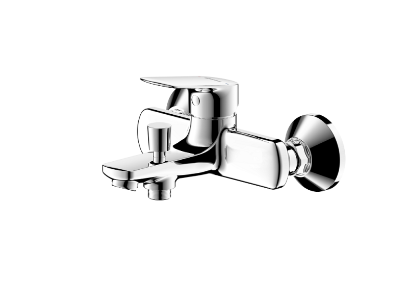 Смеситель для ванны Bravat Rhein F6429564CP-01-ENG Хром
