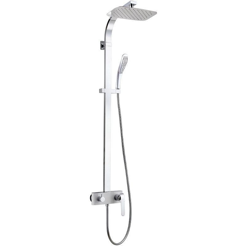 Душевая система Lemark Melange LM4960CW Хром Белый