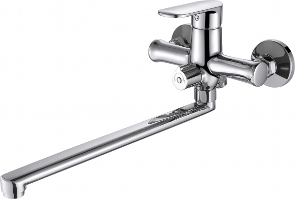 Смеситель для ванны Bravat Opal F6125183CP-02L-RUS универсальный Хром