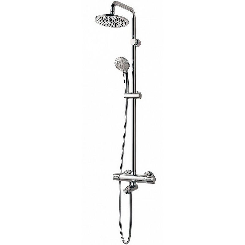 Душевая система Ideal Standard Ideal Rain Pro A5778AA с термостатом Хром