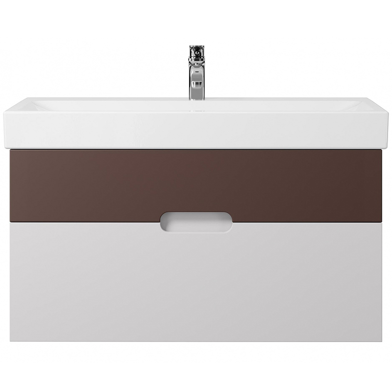 Тумба под раковину Creto Malibu 100 7-1079CS подвесная Chocolate Soft