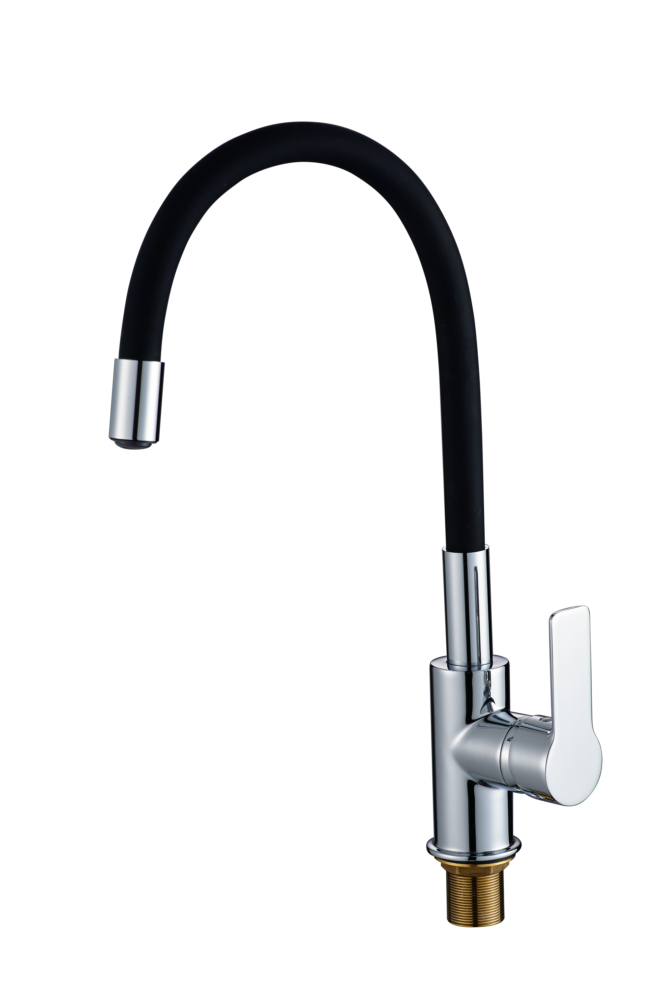 Смеситель для кухни Rush Siple SI7335-60Black Хром Черный