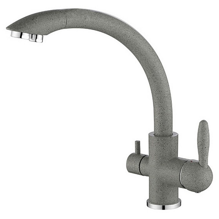 Смеситель для кухни Paulmark Essen Es213001-310 Серый