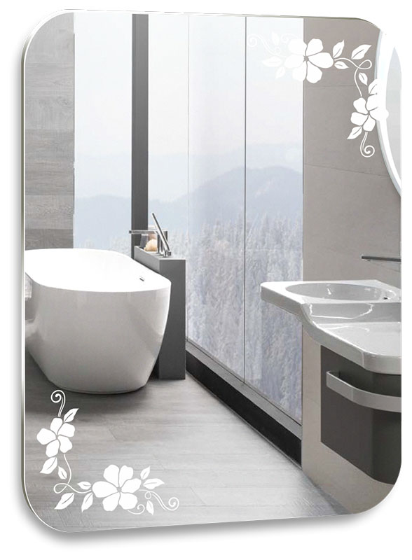 Зеркало SILVER MIRRORS 550*800  Блум (ФР-00002363)