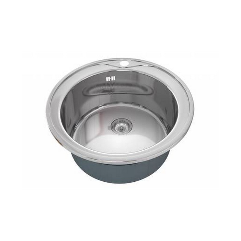 Кухонная мойка ZorG Rx ZR-510/205 Матовый хром