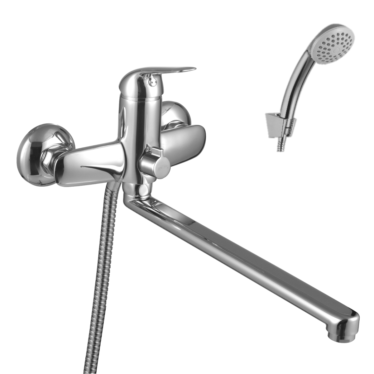Смеситель для ванны Lemark Plus Advance LM1251C универсальный Хром