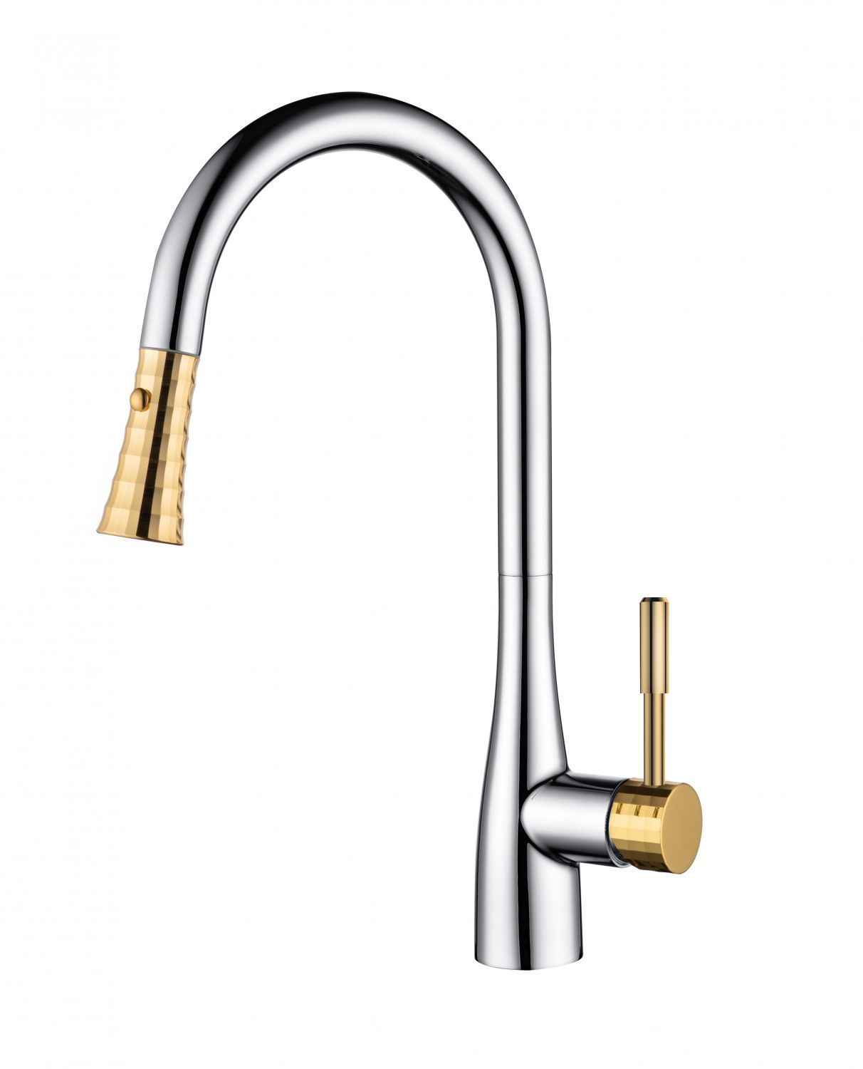 Смеситель для кухни D&K Rhein Schiller DA1462504A Хром Золото
