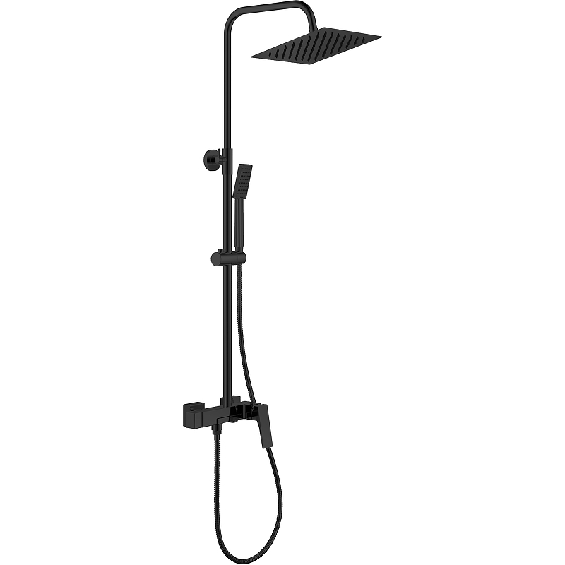 Душевая система Rush Thira TR3635-50Black Черная матовая