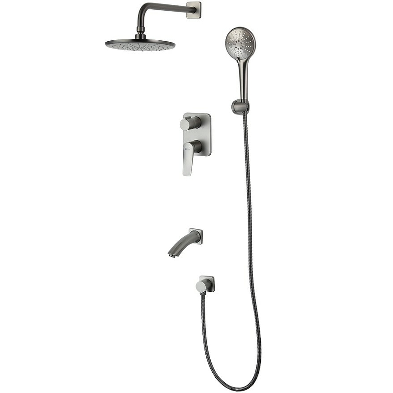 Душевая система Lemark Bronx LM3722GM Графит