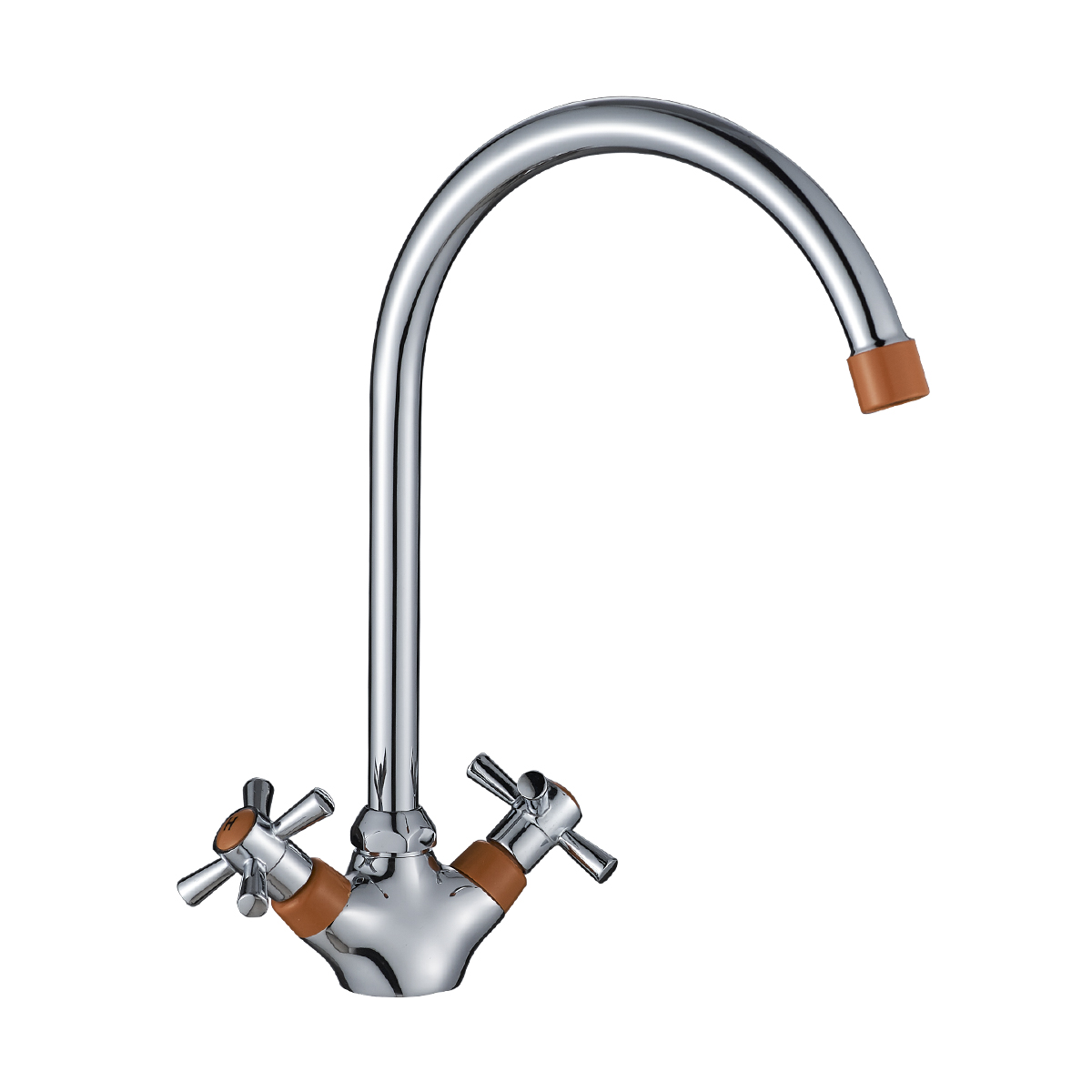 Смеситель для кухни DECOROOM DR51 (DR51028-Orange)