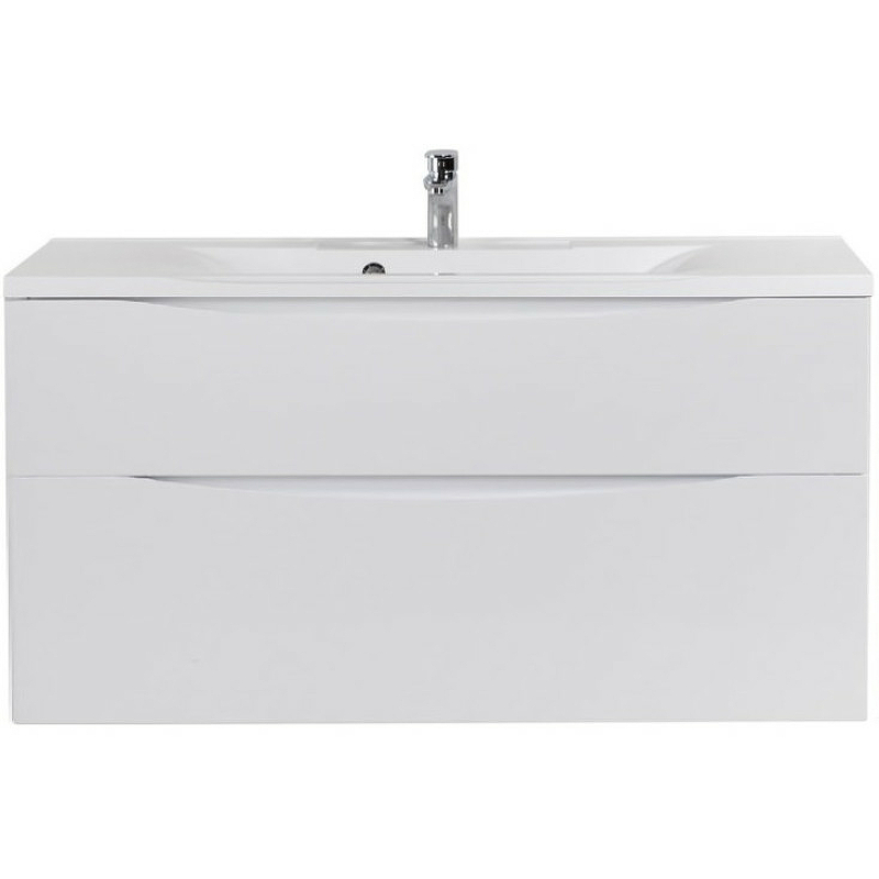 Тумба под раковину BelBagno Marino 120 MARINO-H60-1200-2C-SO-BL-P подвесная Bianco Lucido