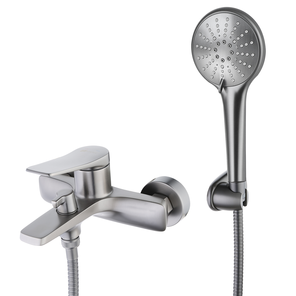 Смеситель для ванны Lemark Bronx LM3714GM Графит