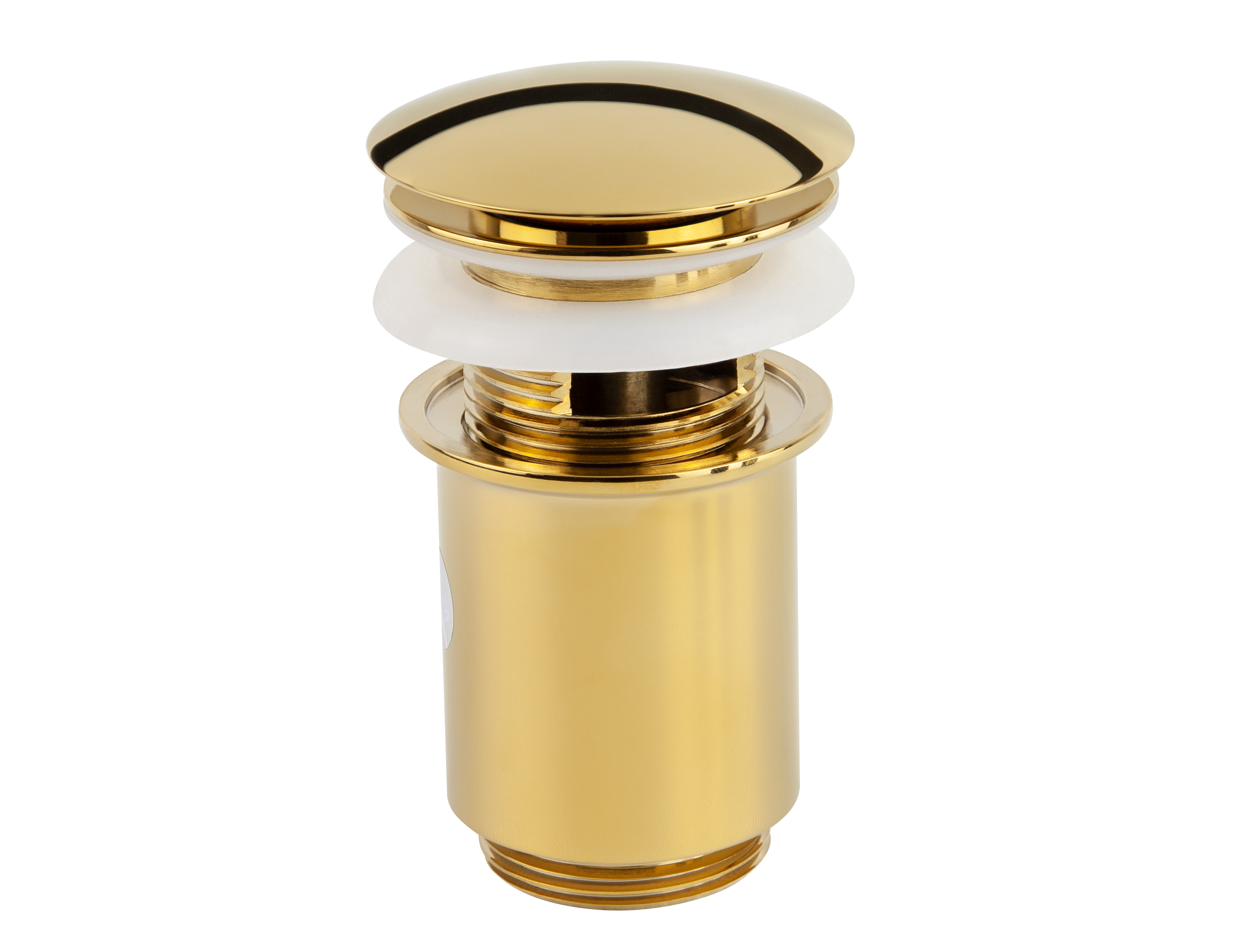 Донный клапан KАISER автомат золото (8011Gold)