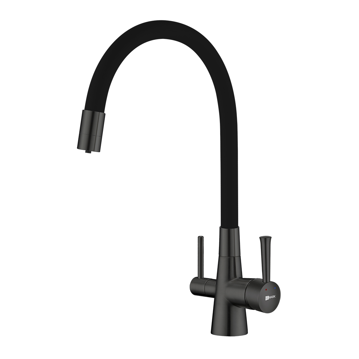 Смеситель для кухни Lemark Comfort LM3075GM Графит