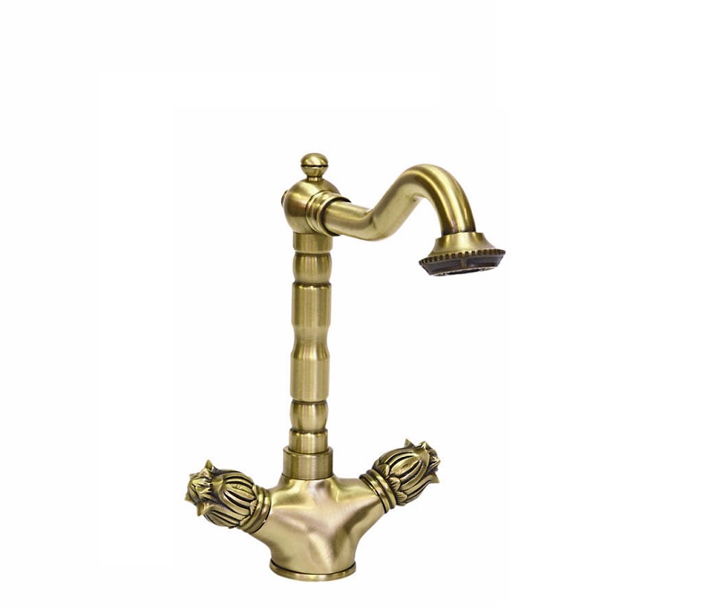 Смеситель для раковины Bronze de Luxe Florence 21381 Бронза