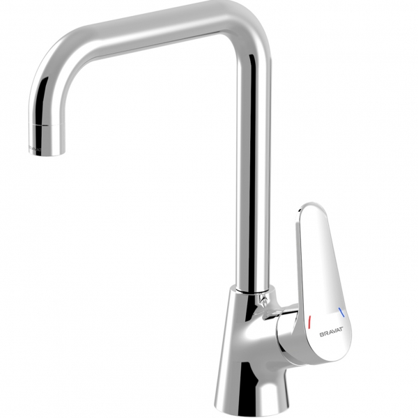 Смеситель для кухни Bravat Eco F7111147C Хром