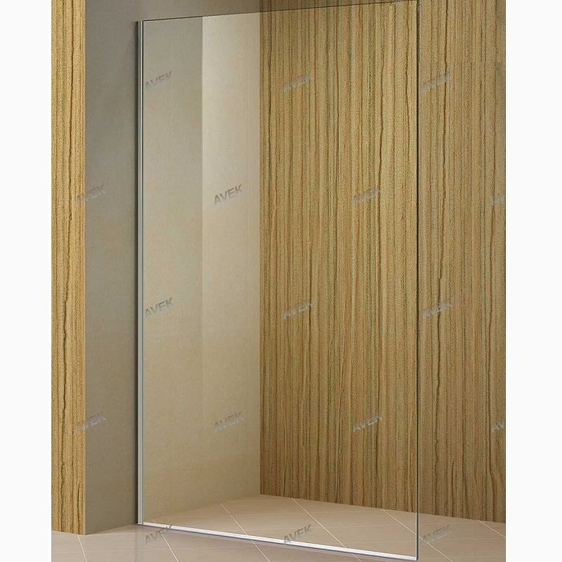 Душевая перегородка Avek Breeze B Eco 90 10734 профиль Хром стекло прозрачное