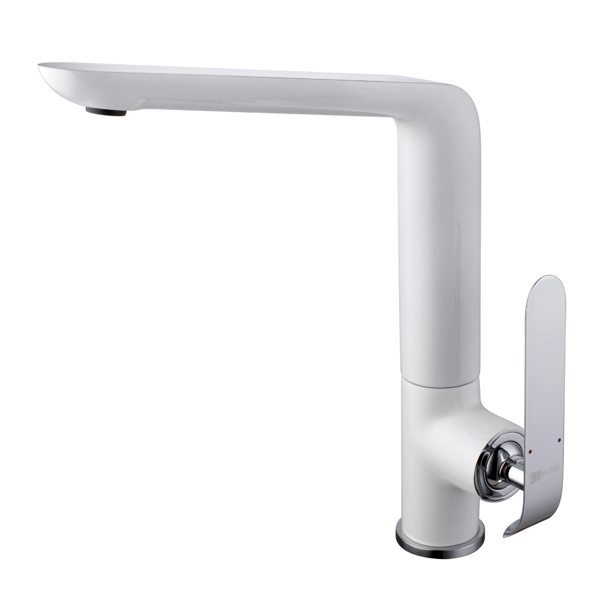 Смеситель для кухни Lemark Melange LM4905CW Хром Белый