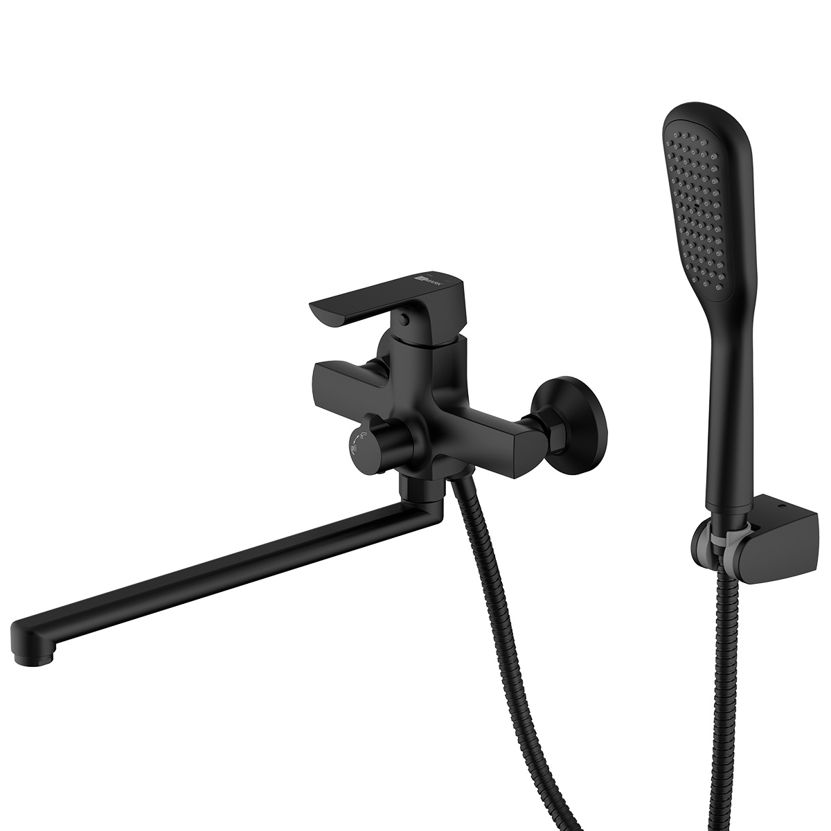 Смеситель для ванны Lemark Ursus LM7251BL Черный