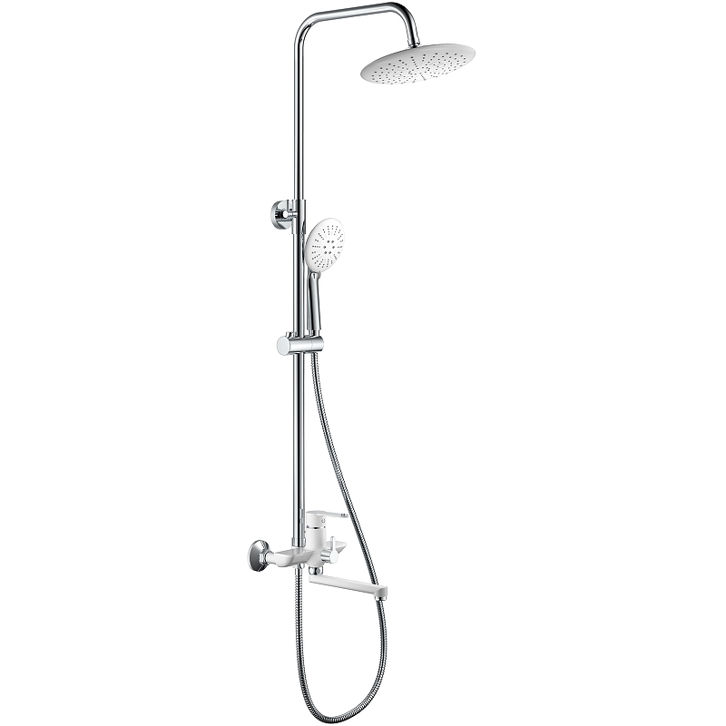 Душевая система Haiba HB24557-8 Белый Хром