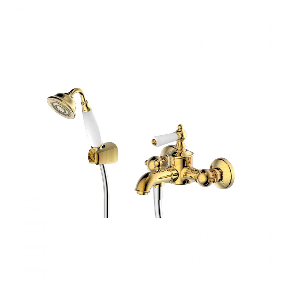 Смеситель для ванны Bravat Art F675109U-B1-RUS Бронза