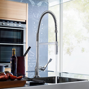 Смеситель для кухни Axor Citterio 39840000 Хром