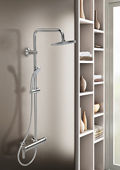 Душевая система Ideal Standard Ideal Rain Eco B1098AA Хром