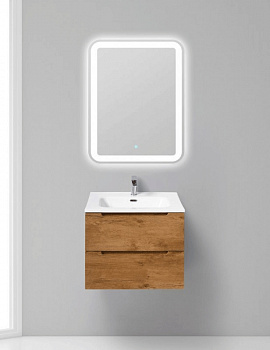 Тумба под раковину BelBagno ETNA 39-600/390-2C-SO-RN-P подвесная Rovere Nature