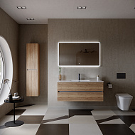 Тумба под раковину Sancos Urban 120 UR120-1EG подвесная Дуб Галифакс натуральный