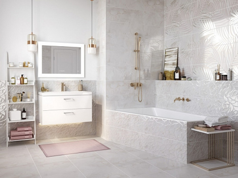 Тумба под раковину Cersanit Lara 80 SZ-LARA-CO80/Wh подвесная Белая