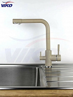 Смеситель для кухни Viko V-5014 Песочный