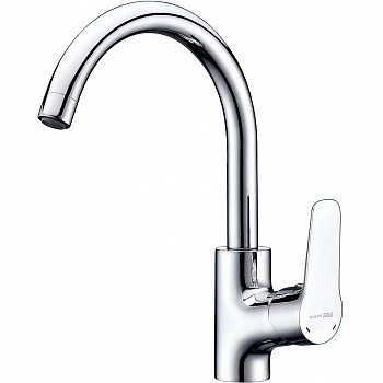 Смеситель для кухни WasserKRAFT Lippe 4507 Хром